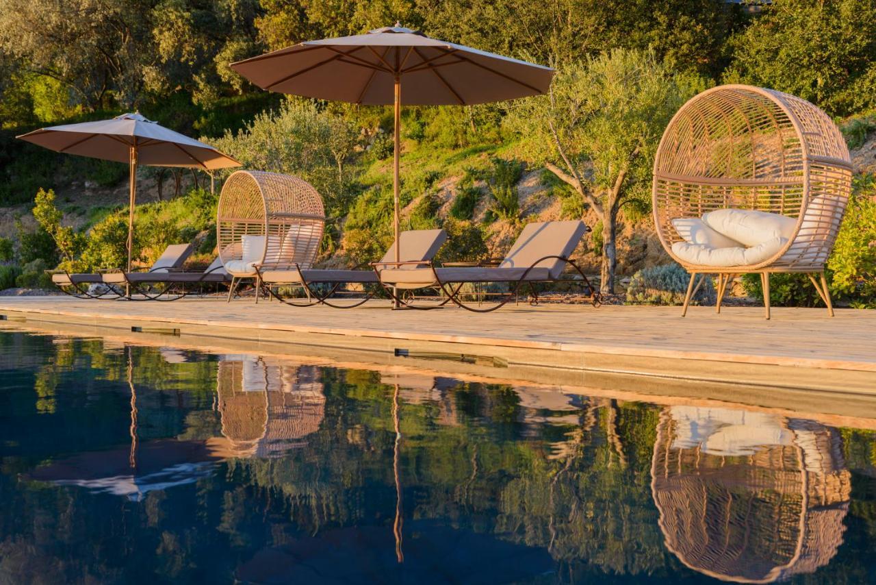 Terre De Maquis, Maison D'Hotes Vue Mer Corse Sari-D'orcino المظهر الخارجي الصورة
